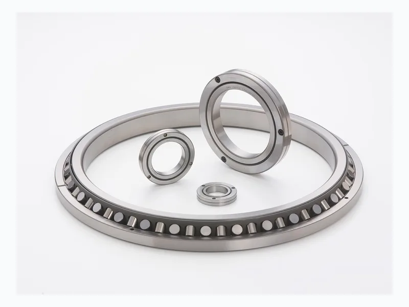 RE Series Two-Piece Inner Ring Crossed Roller Bearing by Luoyang Songju — Outer ring rotation, high-accuracy rotary table