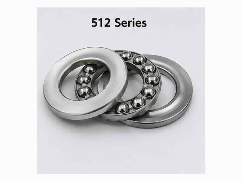 512 Series Single-Direction Thrust Ball Bearing by Luoyang Songju