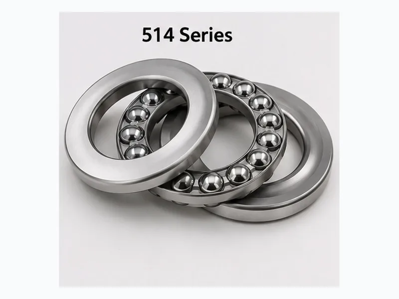 514 Series Extra-Heavy Single-Direction Thrust Ball Bearing by Luoyang Songju