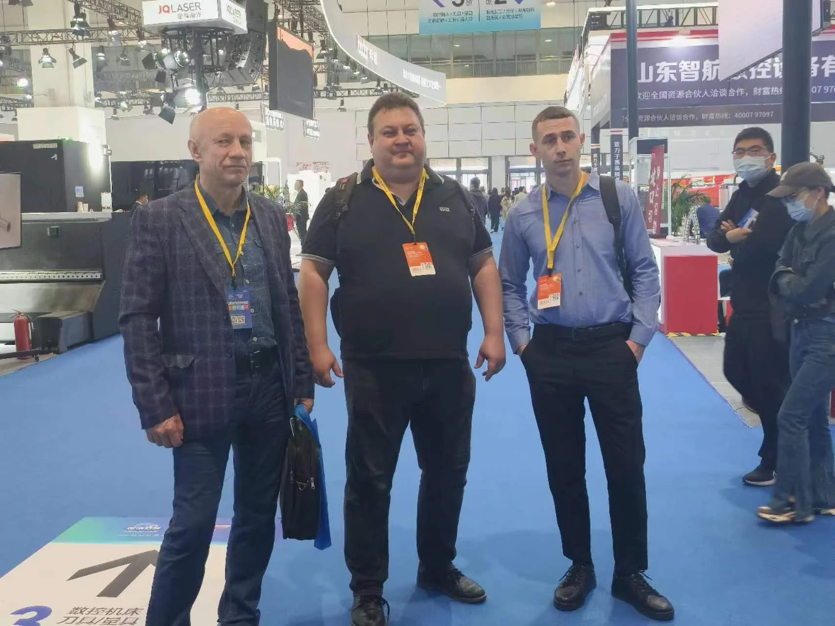 Luoyang Songju team at CCMT 2024 exhibition booth